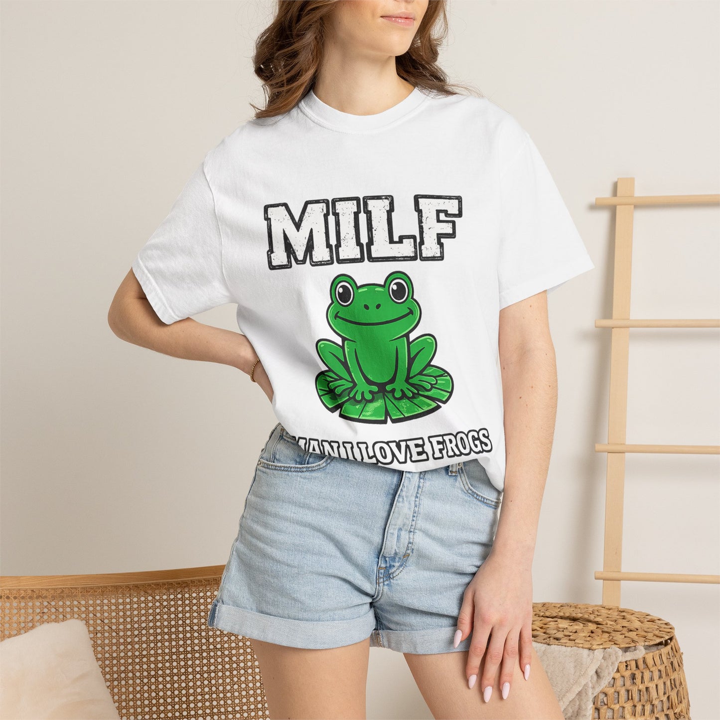 MILF man i love frogs T-Shirt | man i love frogs, cute pond frog design